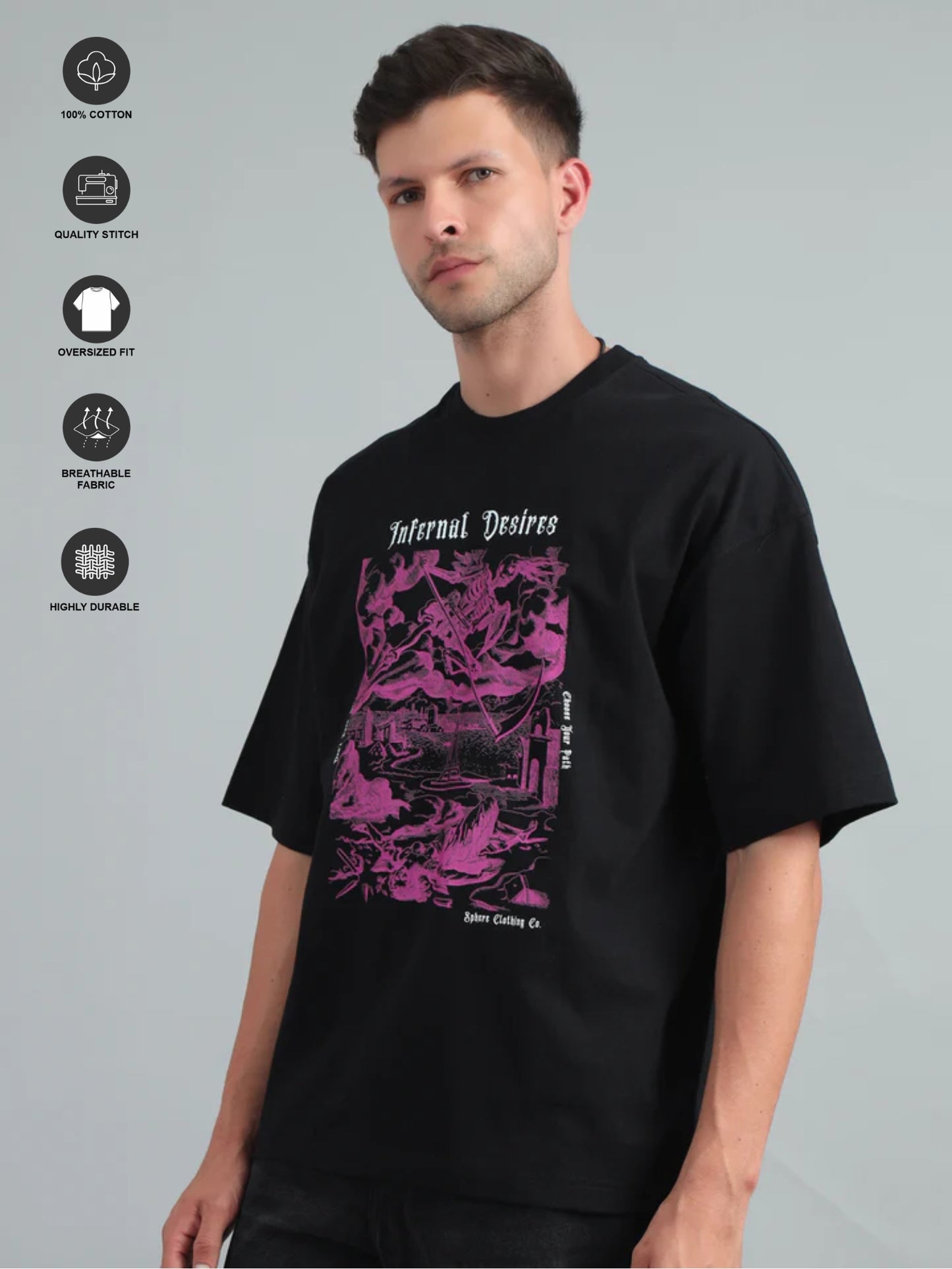 Black Magic Oversized T-shirt