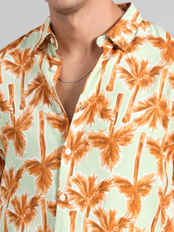 TROPICAL TWILIGHT OVERSIZED SHIRT