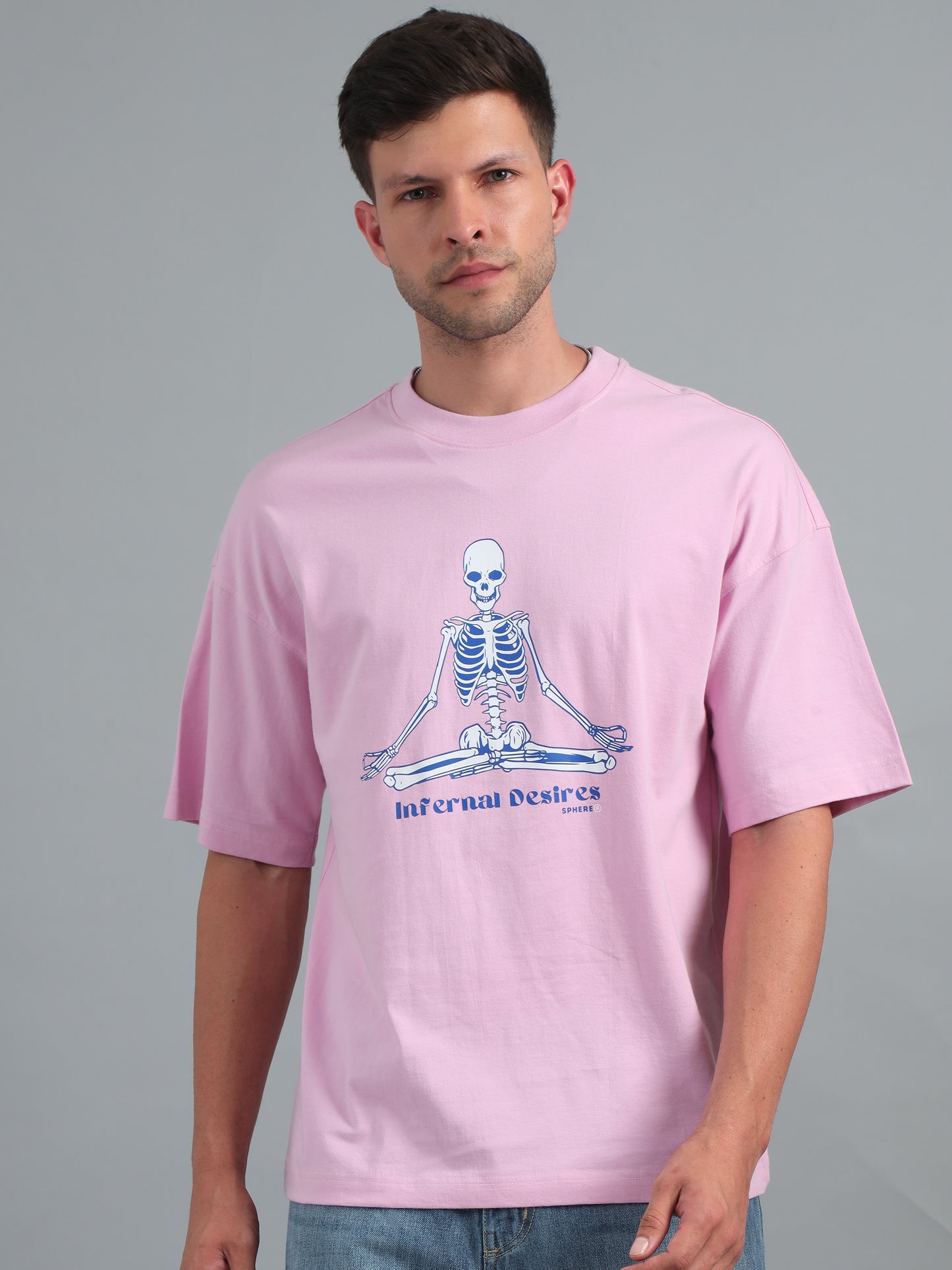 Skeleton Yogi Oversized T-shirt