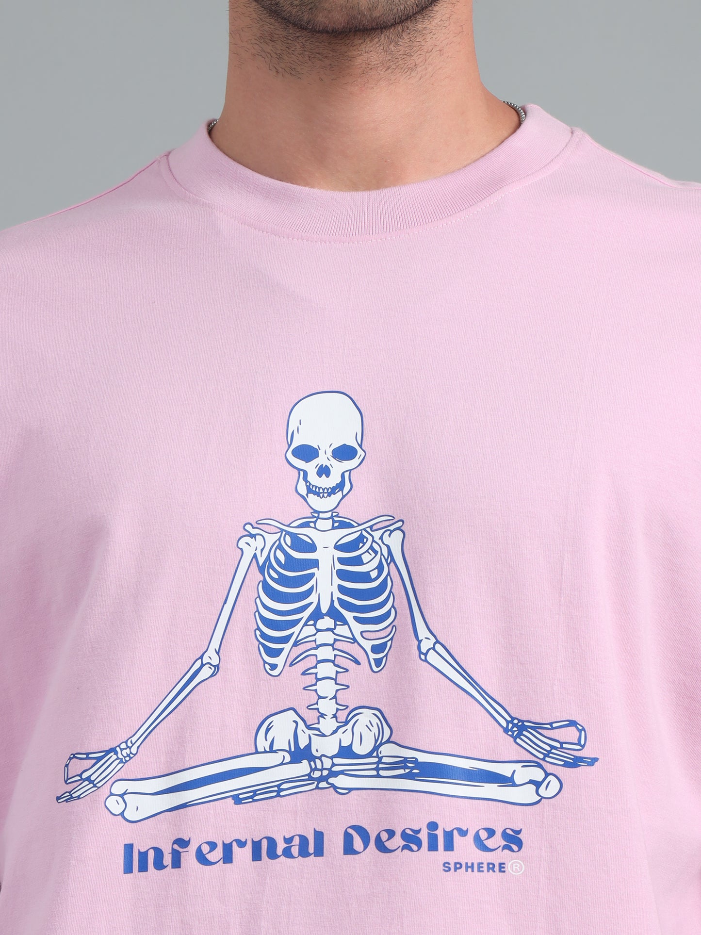 Skeleton Yogi Oversized T-shirt