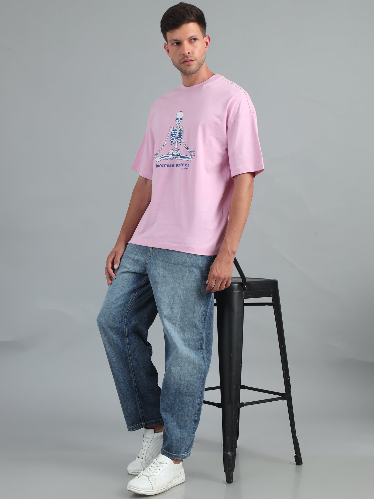 Skeleton Yogi Oversized T-shirt