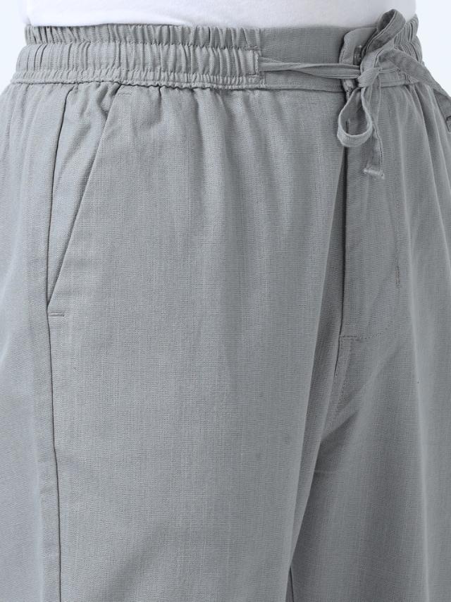 Flexactive Grey Linen Pants