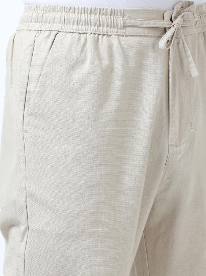 Flexactive Beige Linen Pants