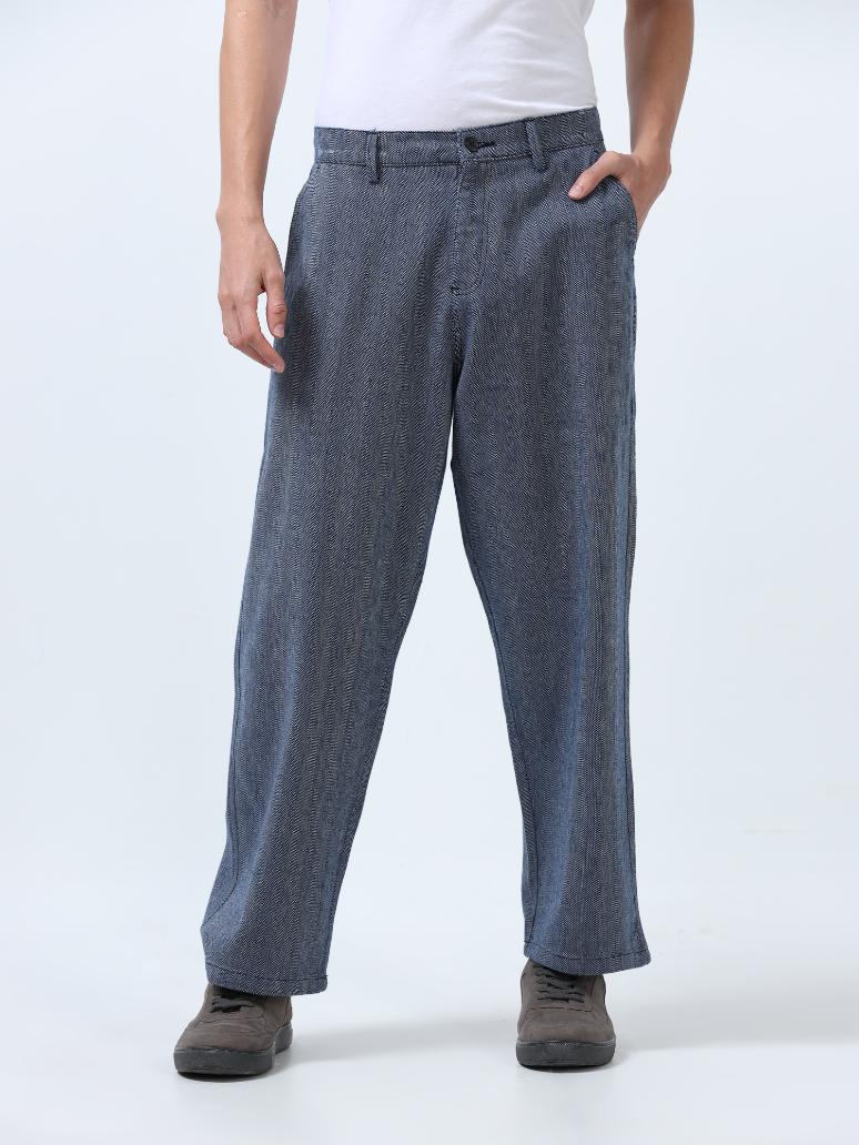 Denim Baggy Fit Korean Pant