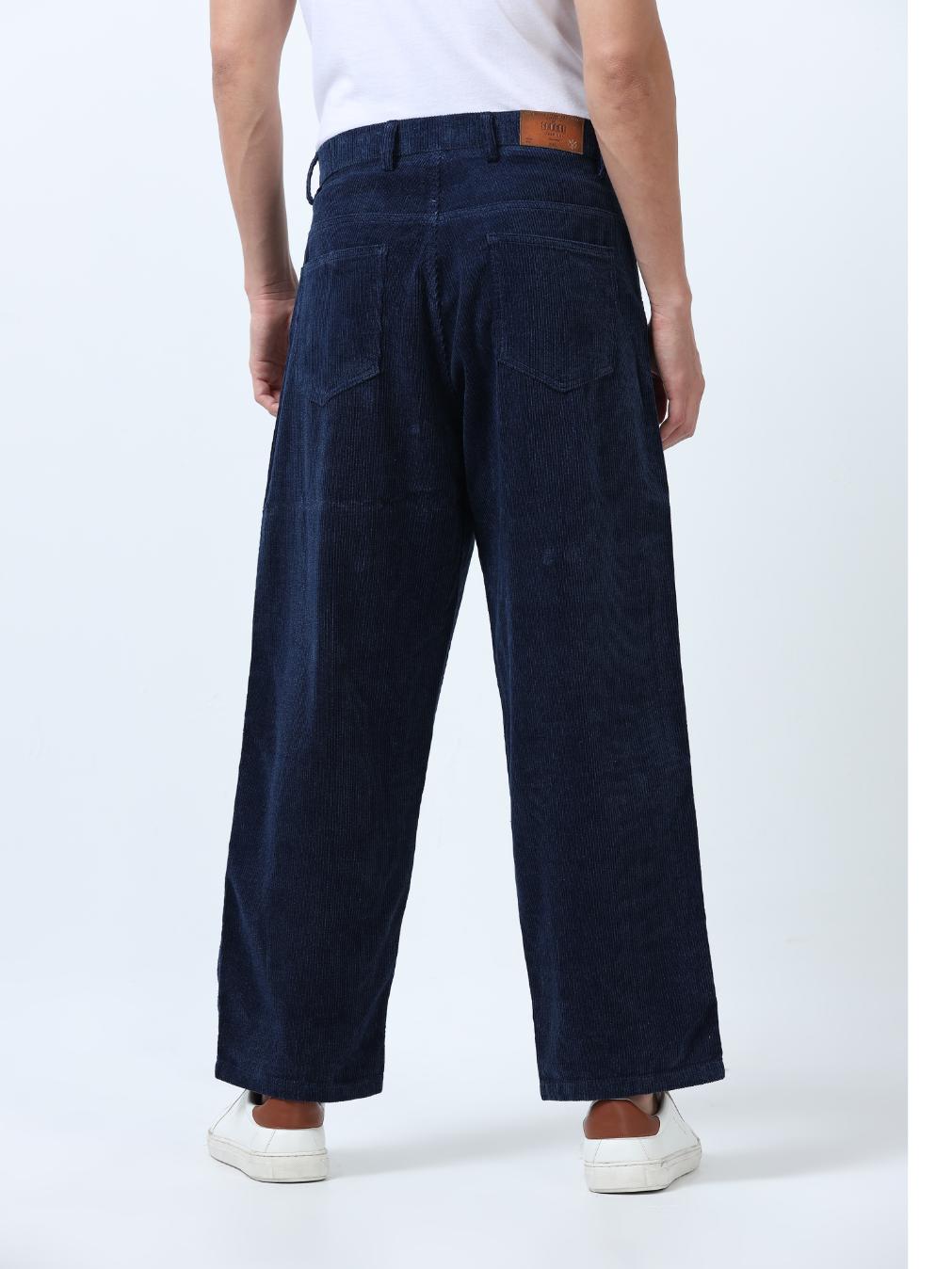 Chord Baggy Fit Korean Pant