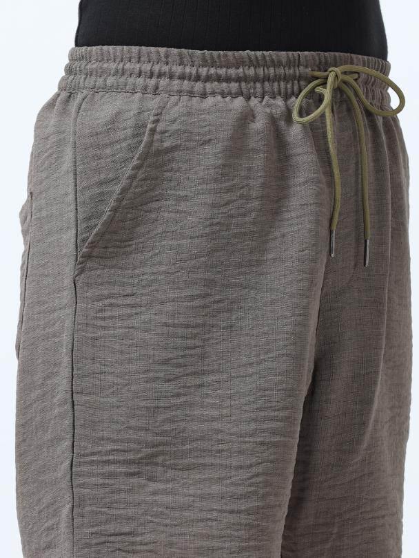 Hazlenut Brown Textured Short