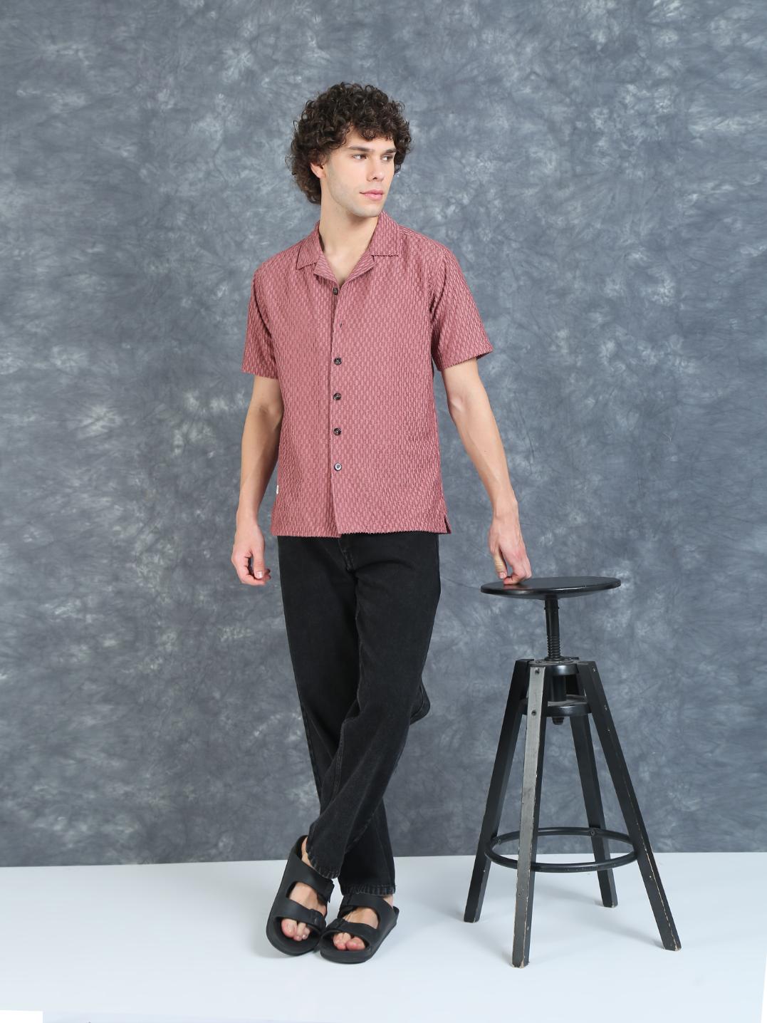100% COTTON SLIM FIT SHIRT
