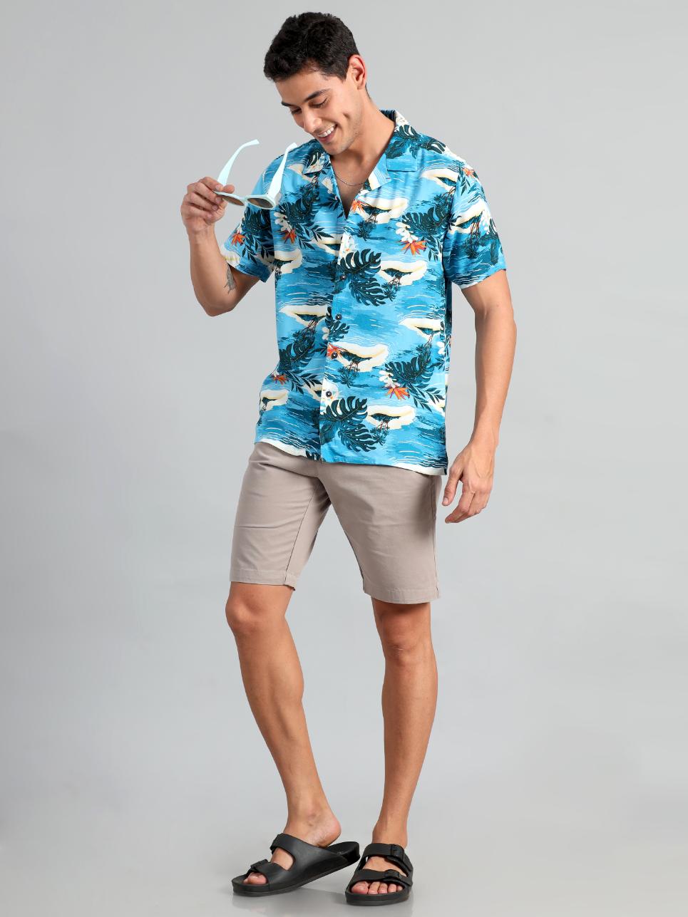 Hawaiian Print Shirt