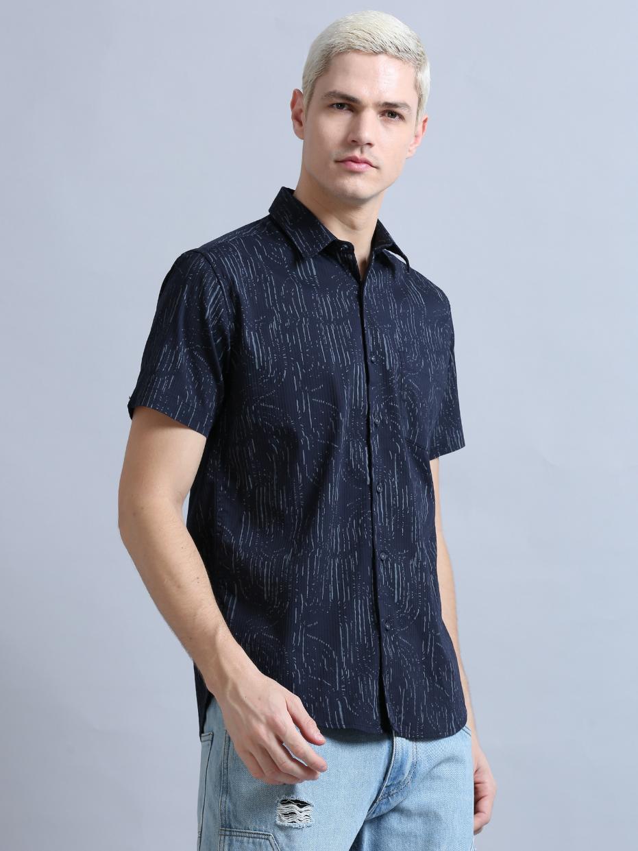 Intellectual Ink Blue Shirt