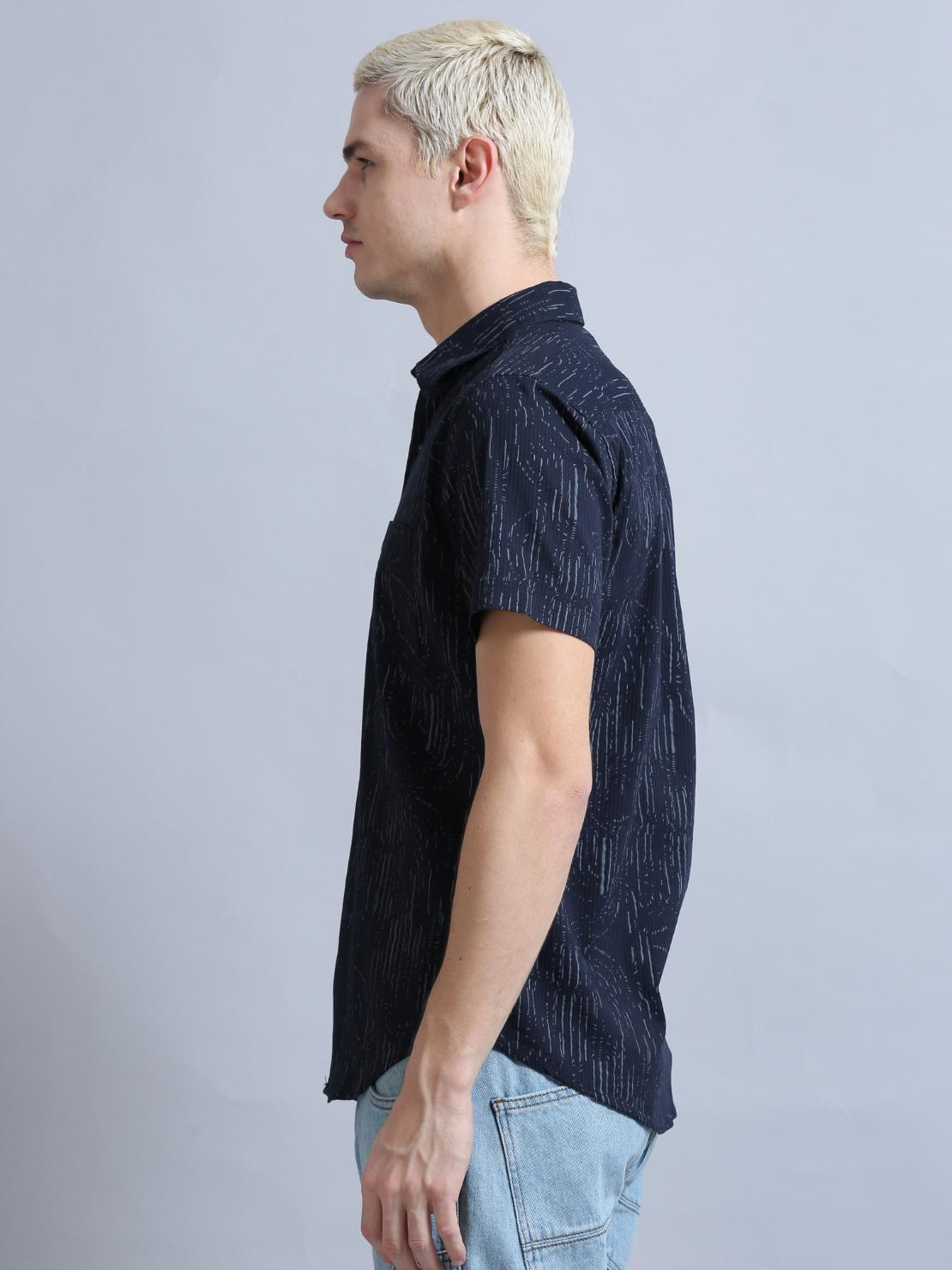 Intellectual Ink Blue Shirt