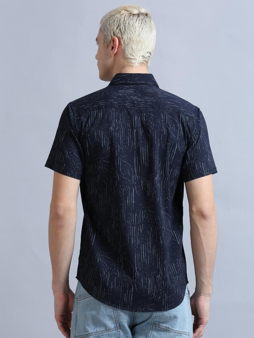 Intellectual Ink Blue Shirt