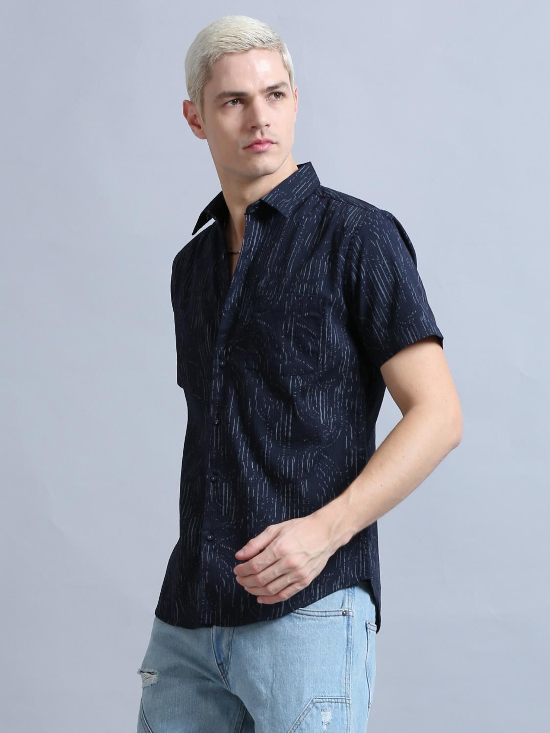 Intellectual Ink Blue Shirt