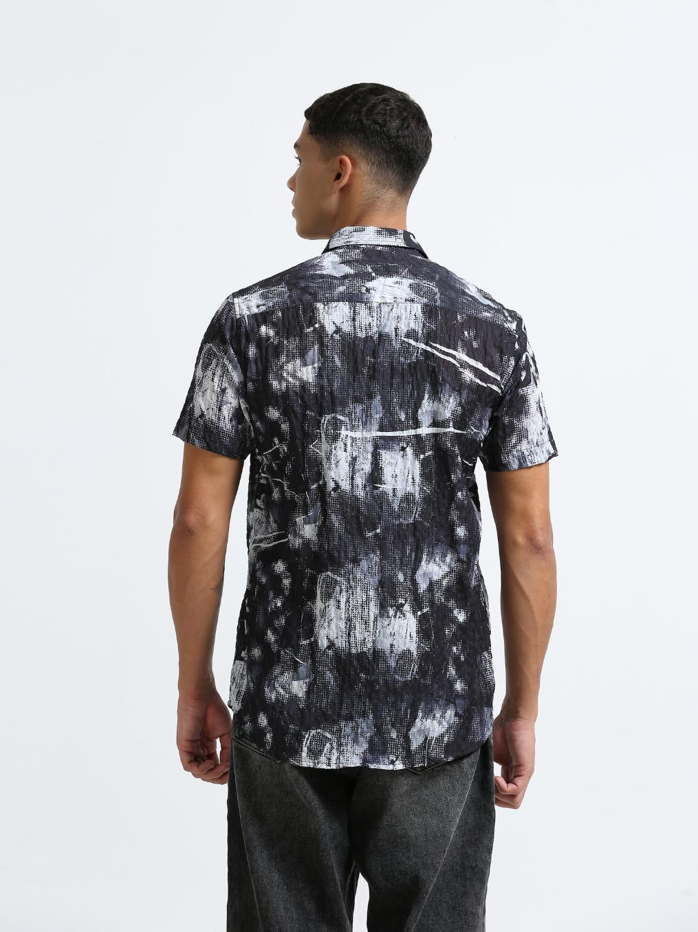 Black Crush Effect Shirt