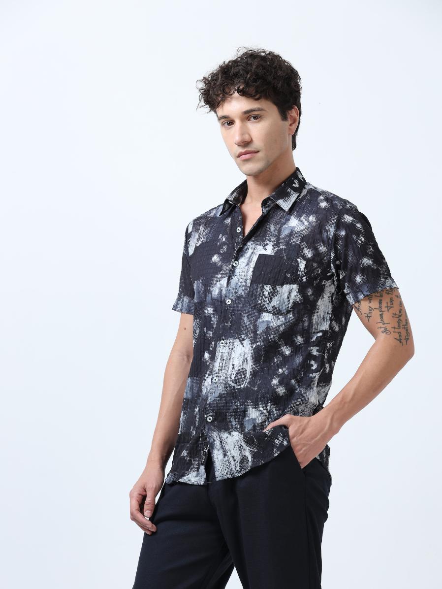 Deep Blue Crush Effect Shirt
