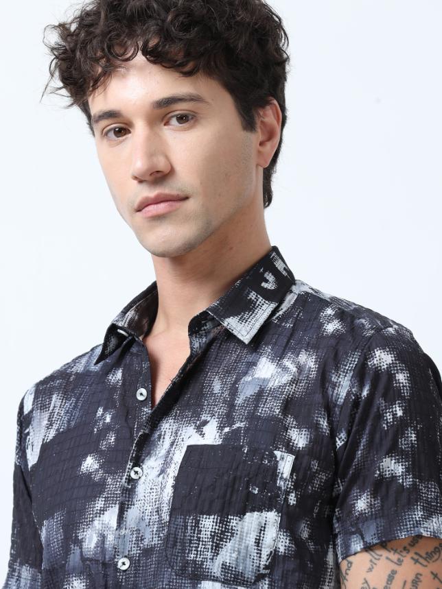 Deep Blue Crush Effect Shirt