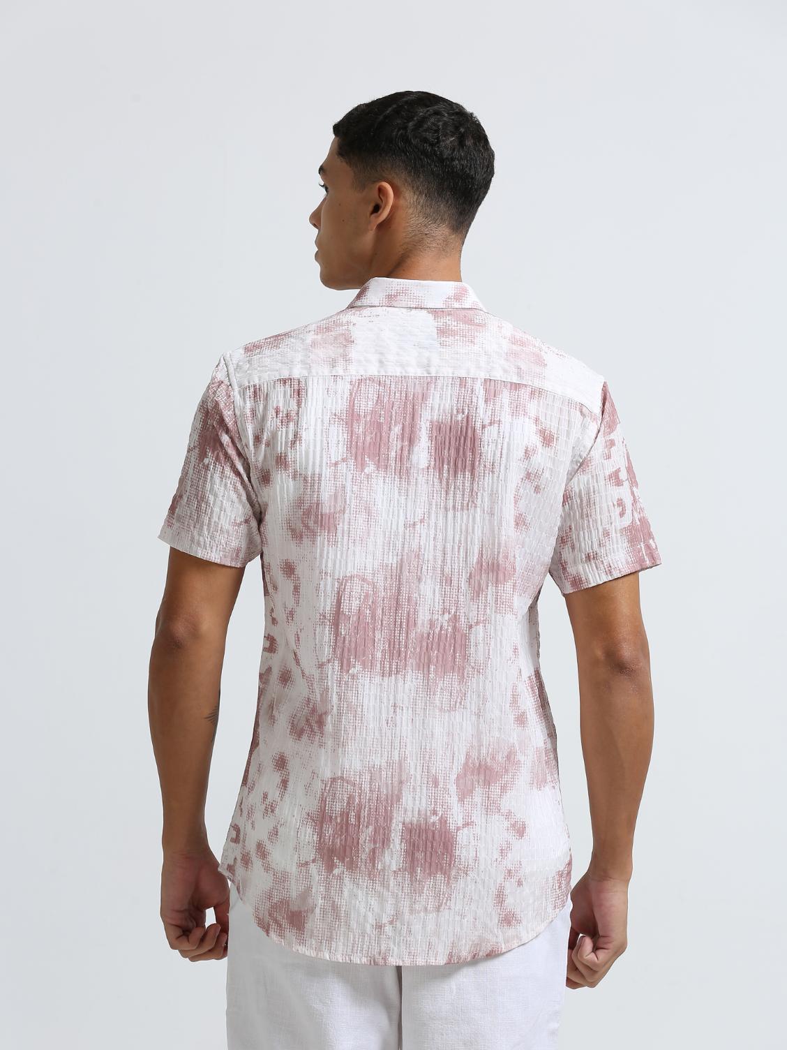 Pastel Pink Crush Effect Shirt