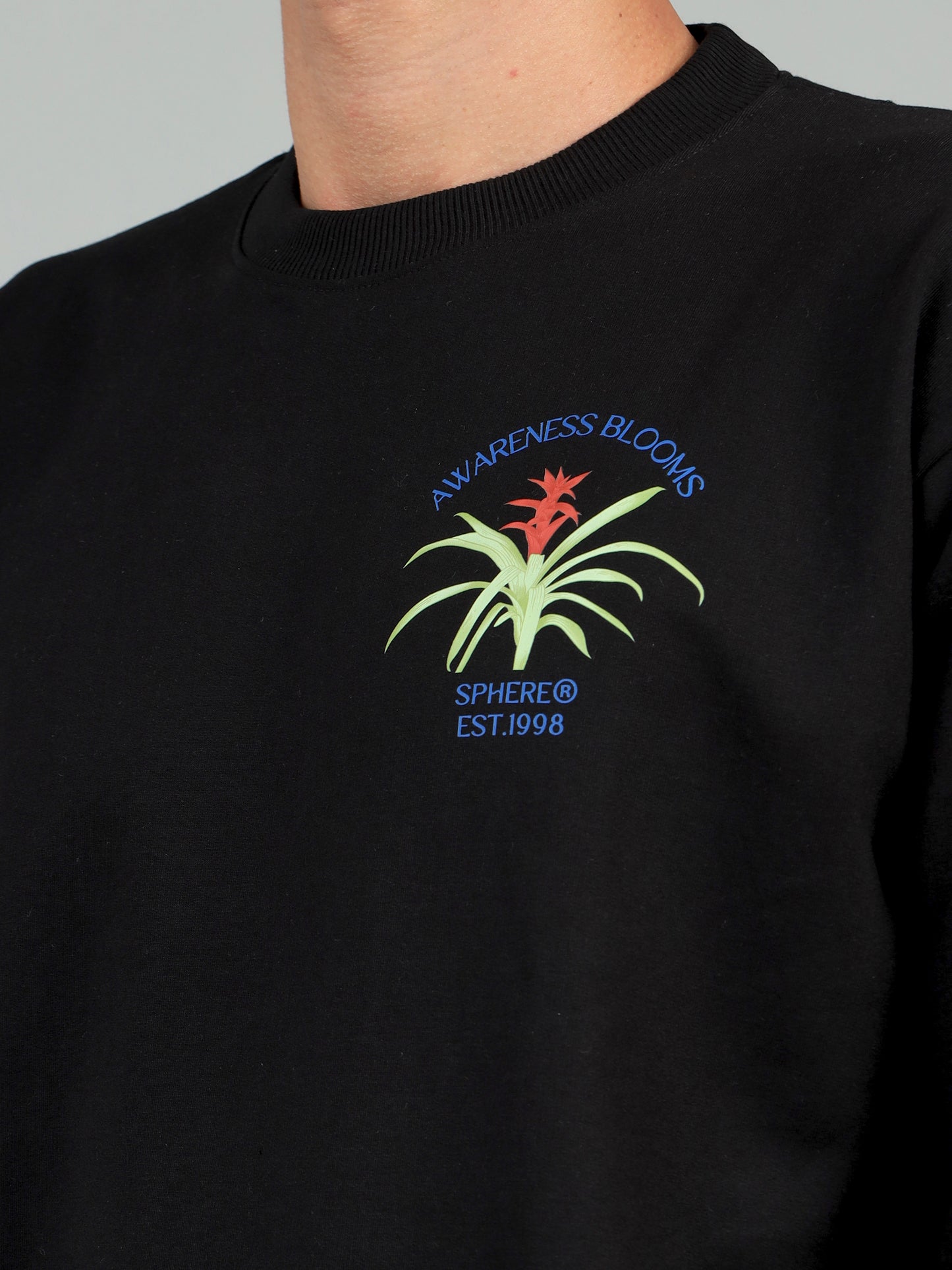 Awareness Blooms Oversized Sweatshirt