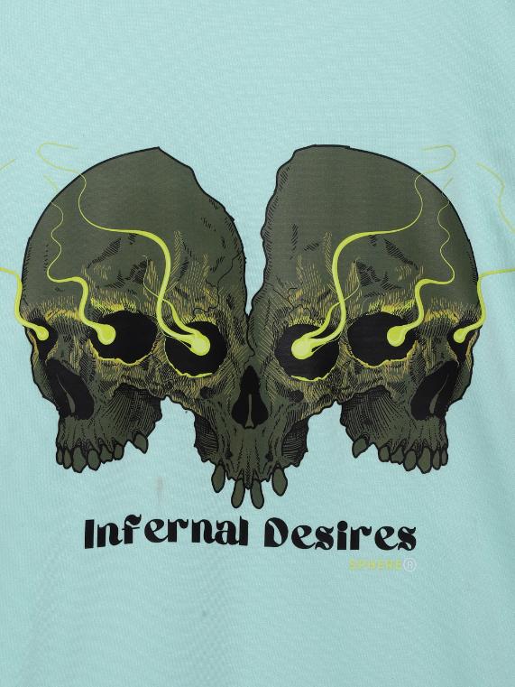3D Skull Oversized Sweatshirt