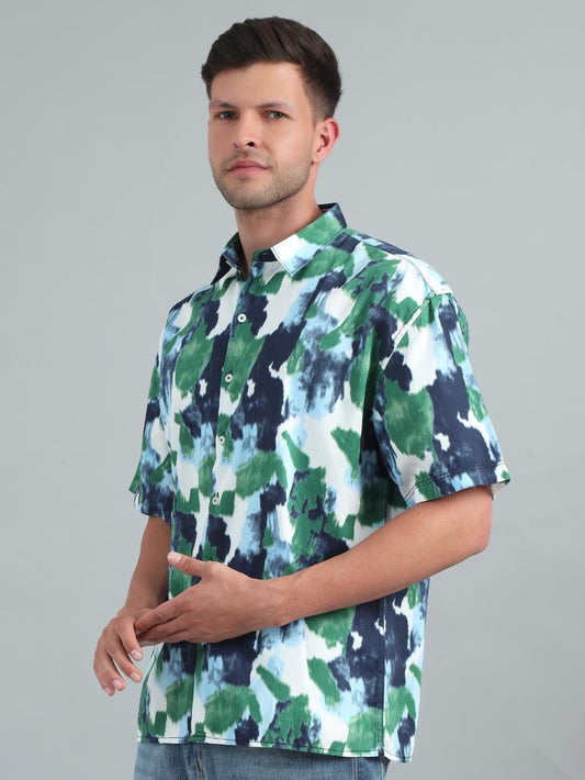 CLOUD BURST OVERSIZED SHIRT
