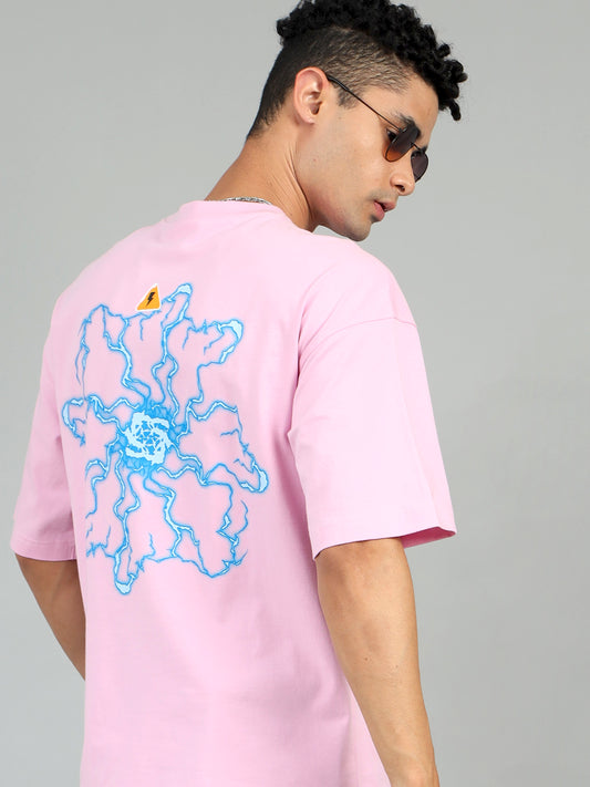 Sphere Thunder Pink Oversized T-shirt