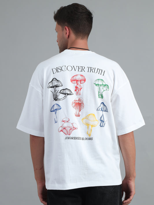 Discover Truth Mushroom Oversize T-shirt