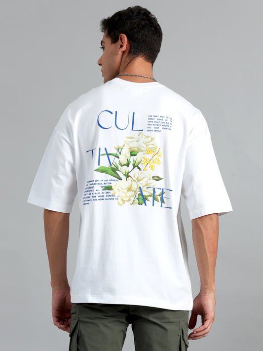 Cultivate Nature Oversized T Shirt