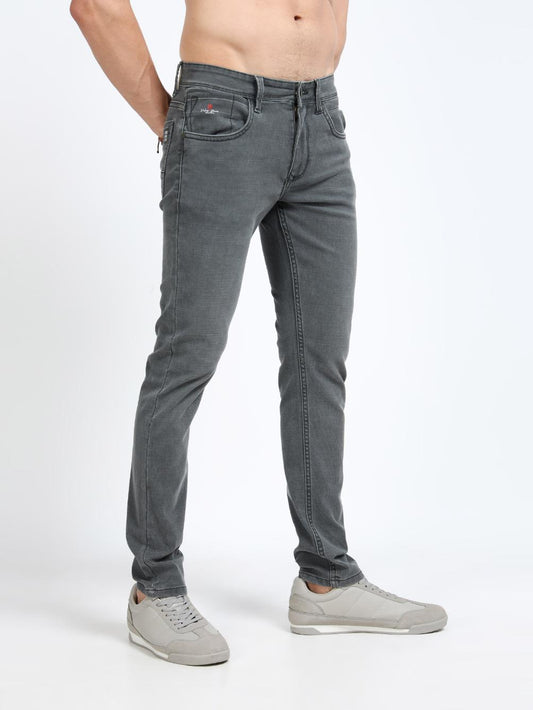 Carbon Grey Slim Fit Jeans