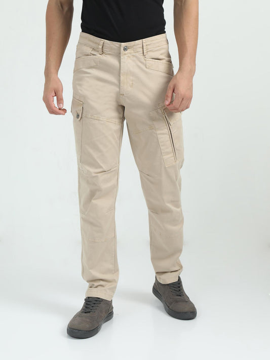 BEIGE HEAVY DUTY OUTDOOR CARGO PANT