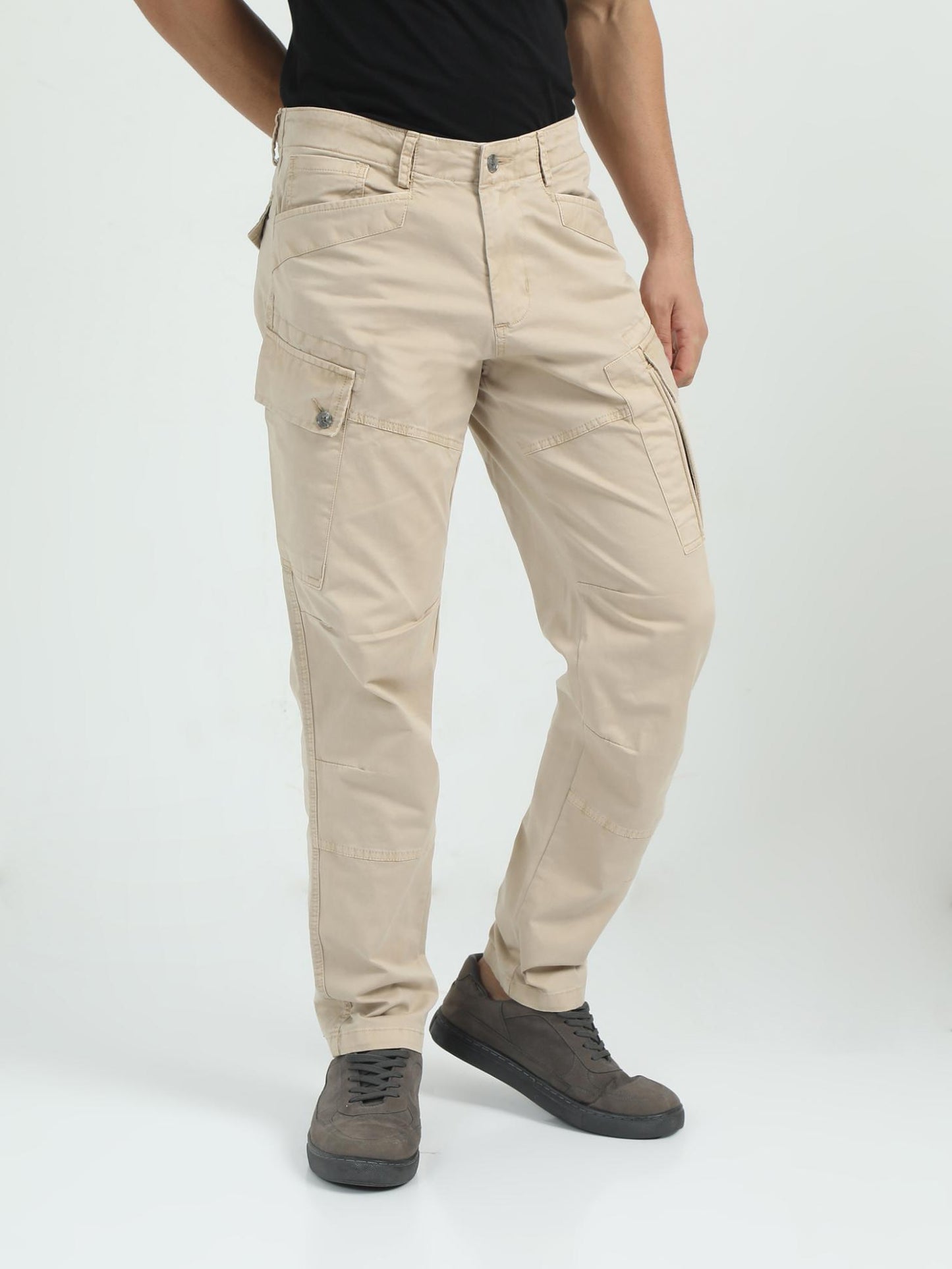 BEIGE HEAVY DUTY OUTDOOR CARGO PANT