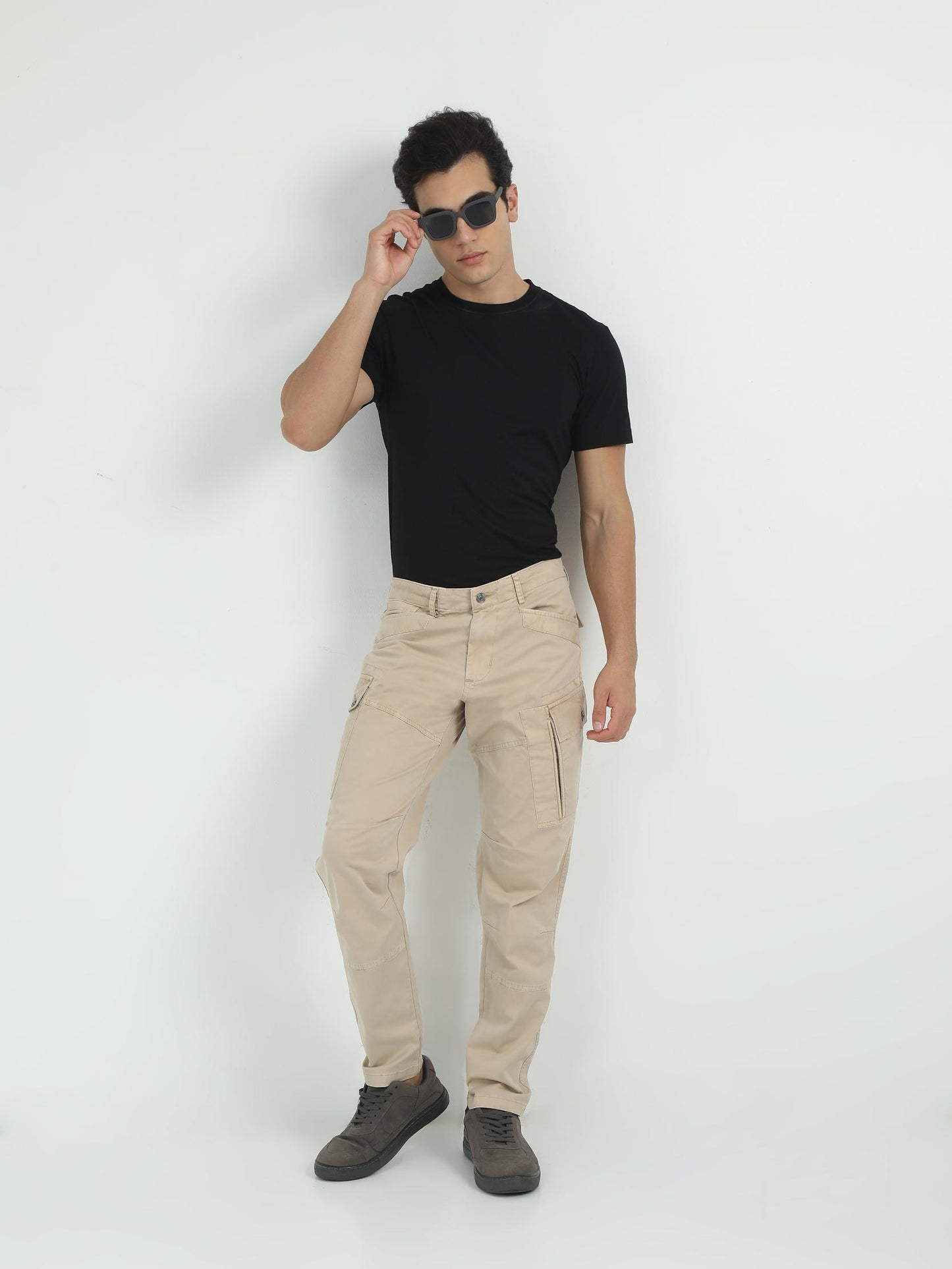 BEIGE HEAVY DUTY OUTDOOR CARGO PANT