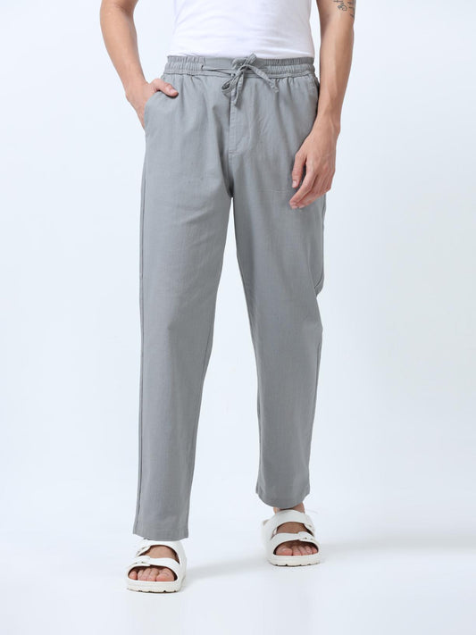 Flexactive Grey Linen Pants
