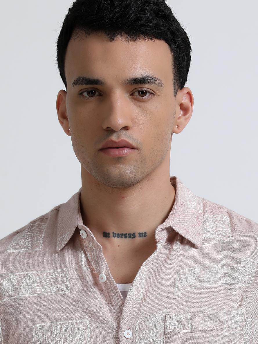 Cubist Pink Shirt