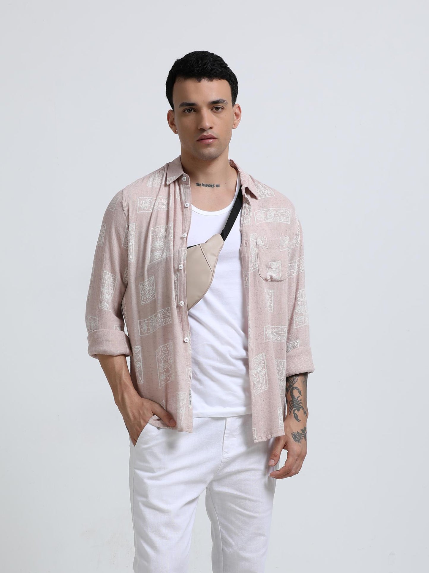 Cubist Pink Shirt