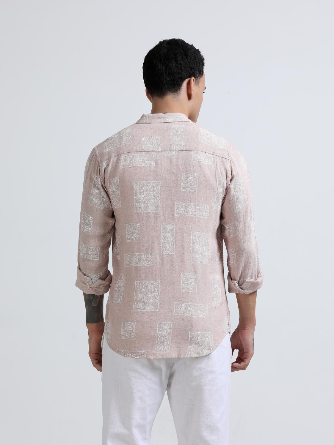 Cubist Pink Shirt