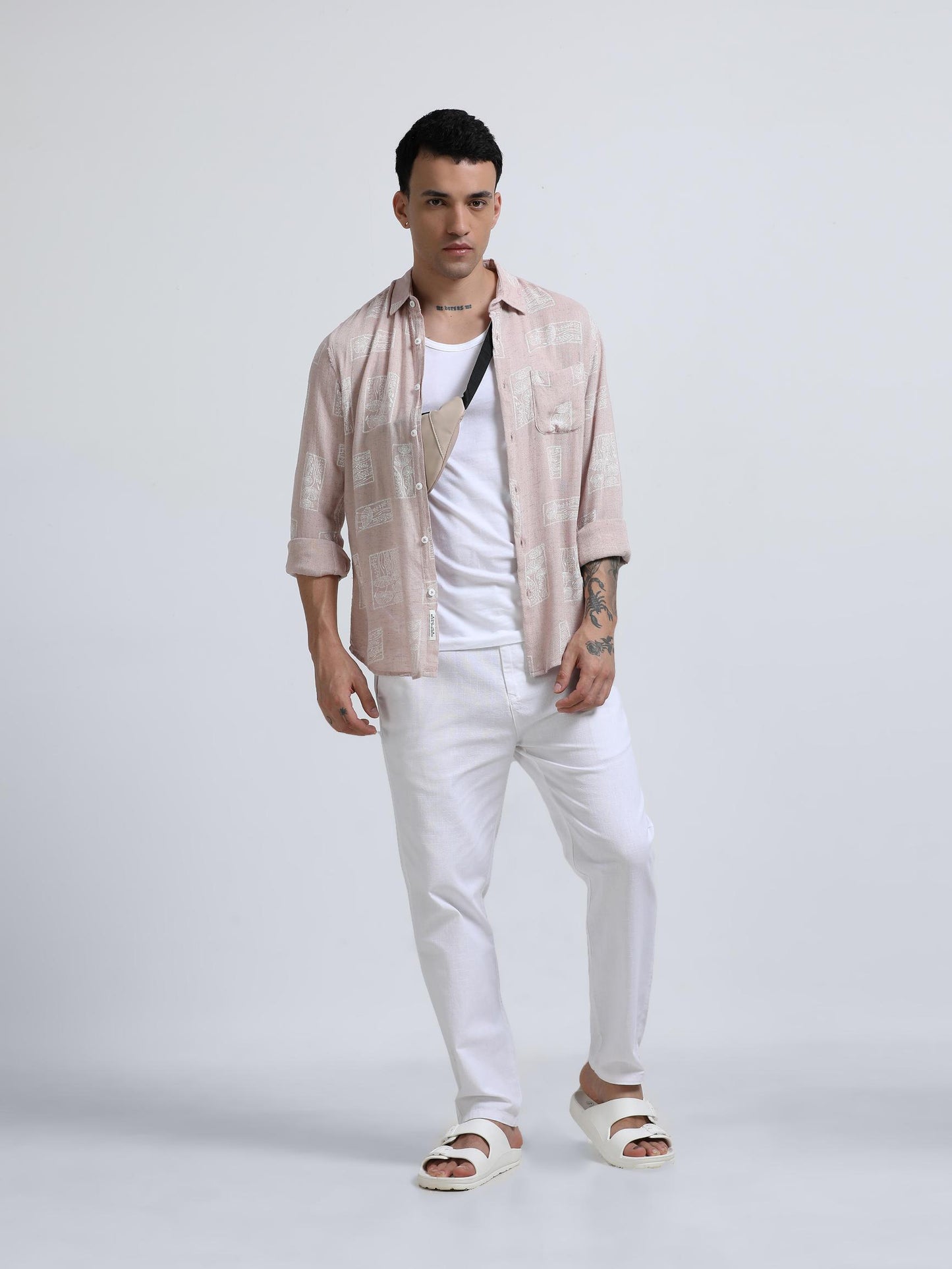 Cubist Pink Shirt