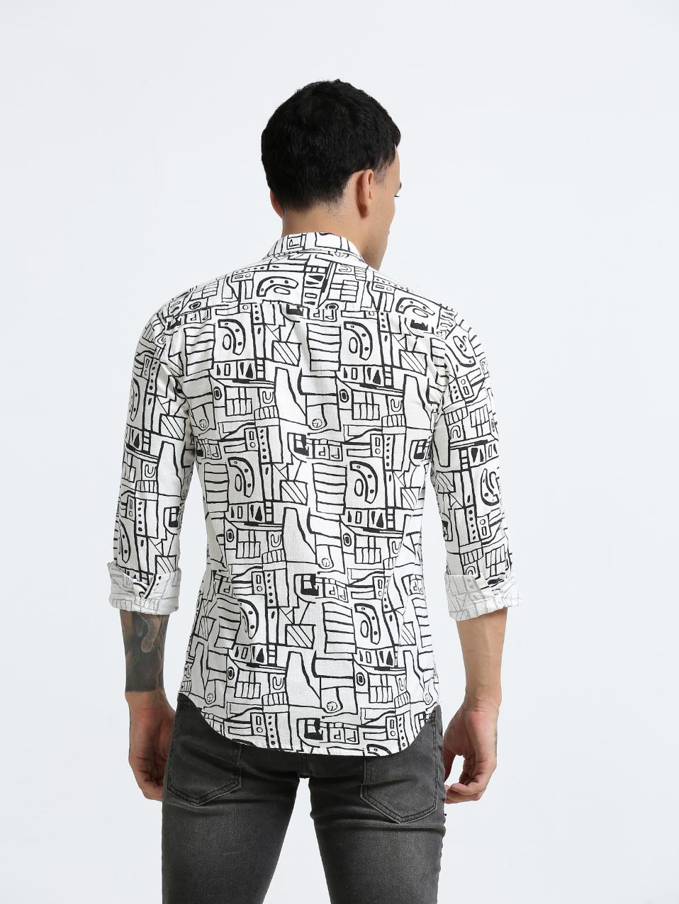 Illustrative Printed Shirt
