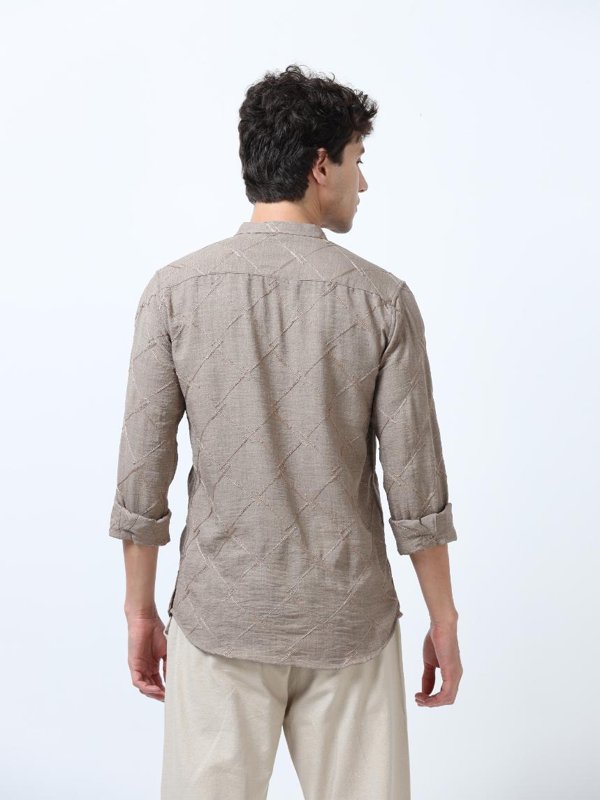 Elegant Brown Short Kurta
