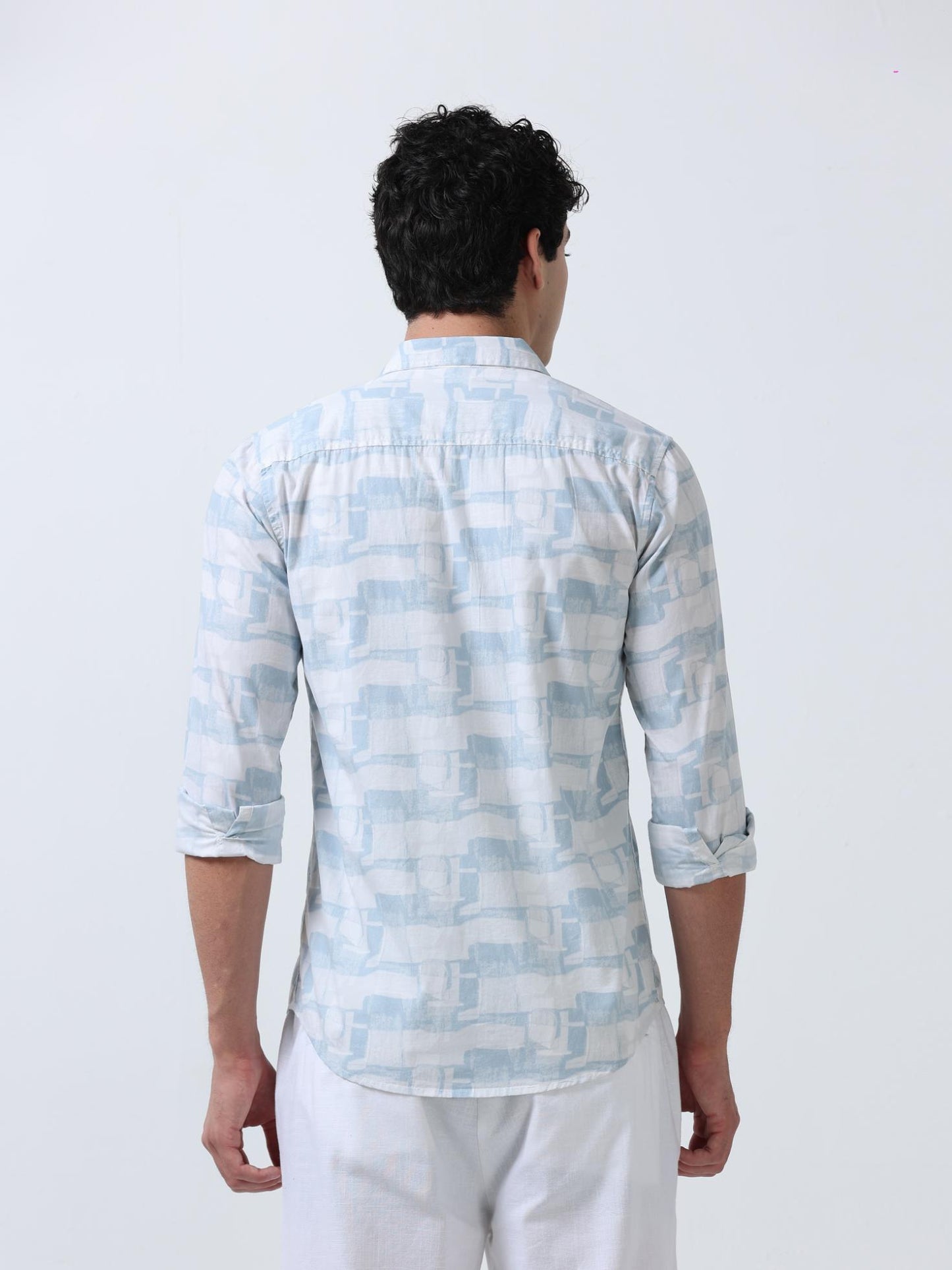 Imprint Abstract White Shirt