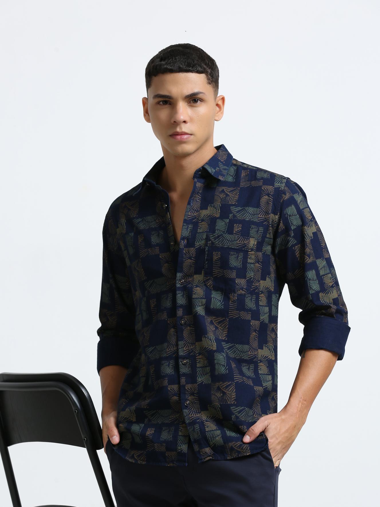 Geoglam Navy Shirt