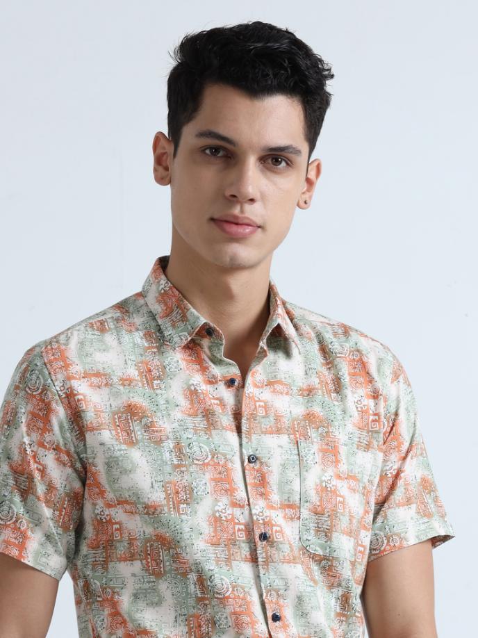 Patriotic Printed Shirt