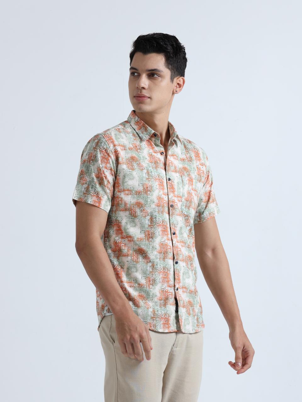 Patriotic Printed Shirt