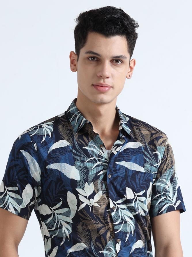 Leafstique Printed Shirt