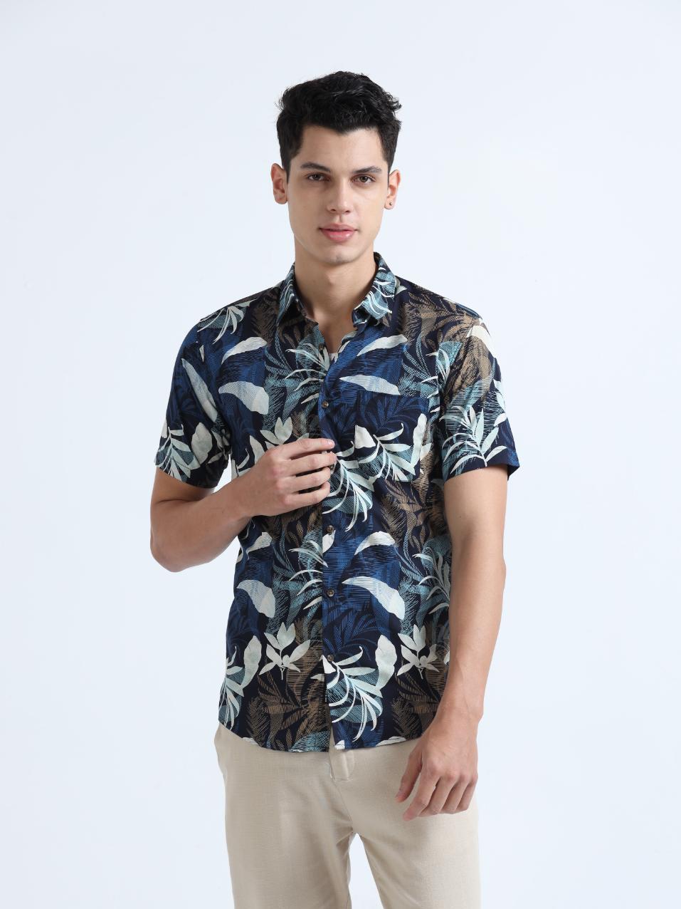 Leafstique Printed Shirt