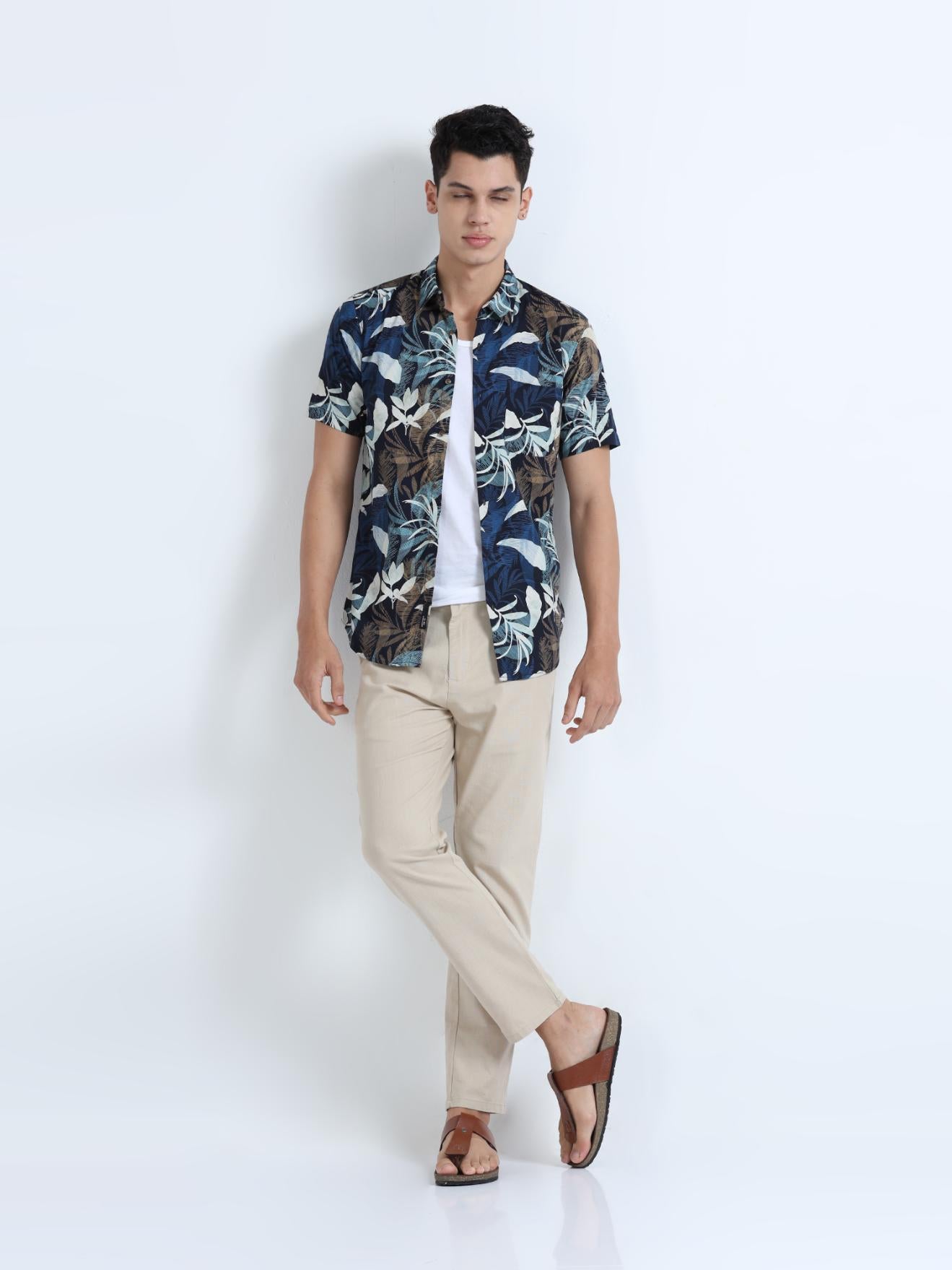 Leafstique Printed Shirt