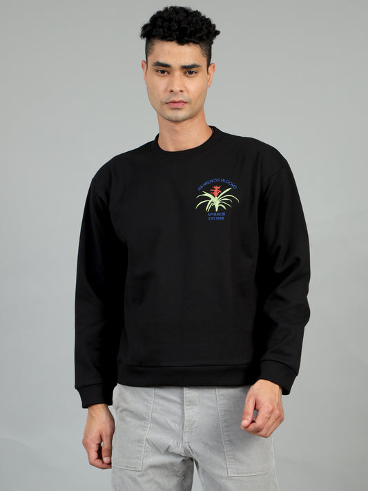 Awareness Blooms Oversized Sweatshirt